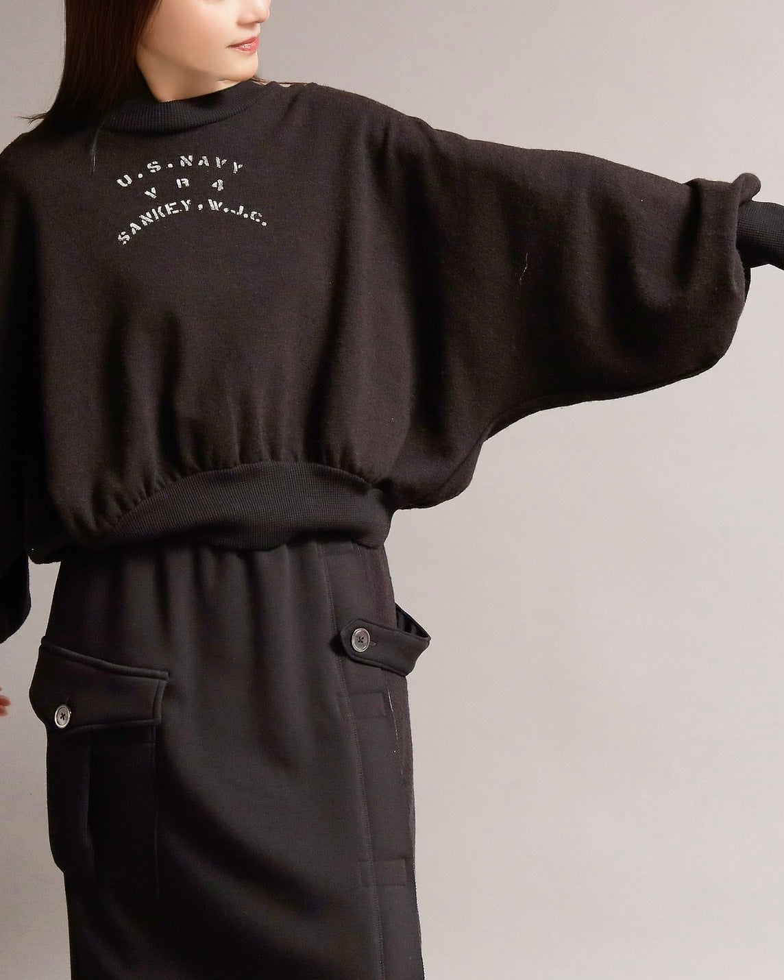 ドルマンスリーブプルオーバー