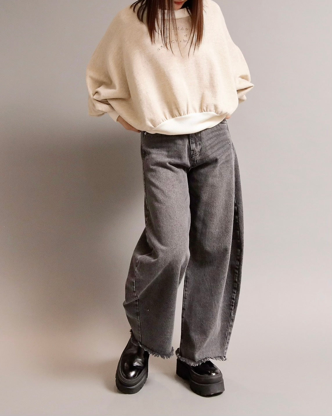 ドルマンスリーブプルオーバー