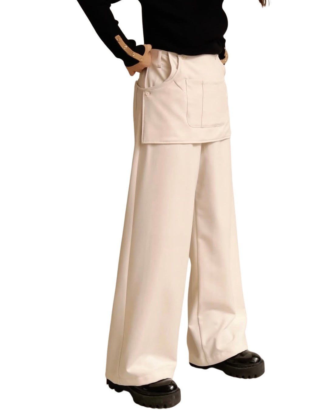 2WAYビスチェ＆ワイドパンツセットアップ