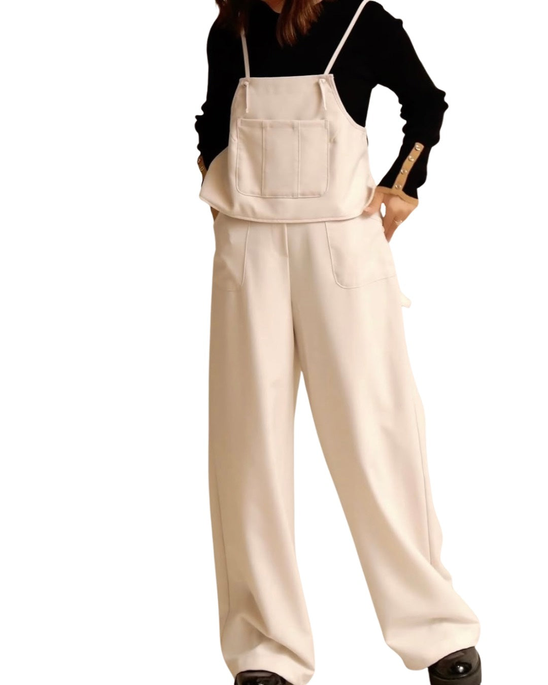 2WAYビスチェ＆ワイドパンツセットアップ