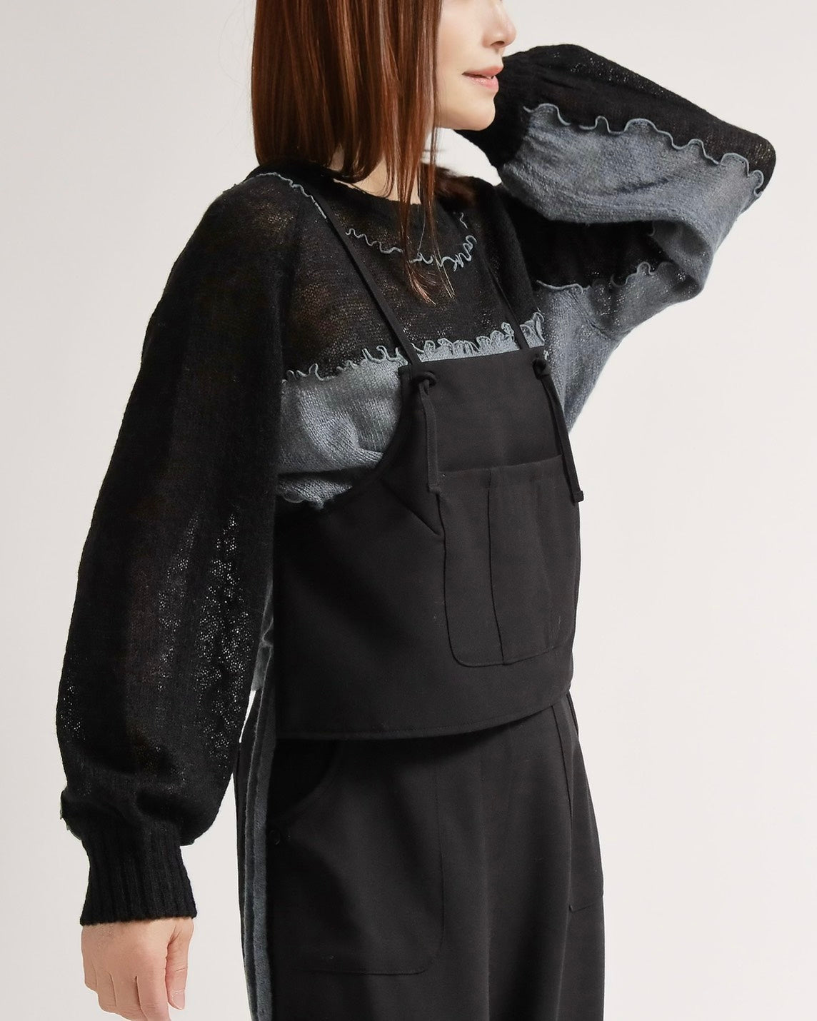 2WAYビスチェ＆ワイドパンツセットアップ